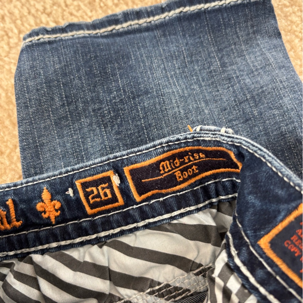 Rock Revival Bling Bootcut Jeans - Picture 3 of 6